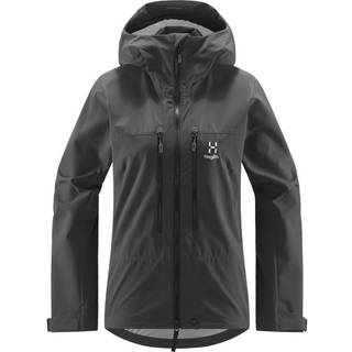 Haglöfs Women's Roc Sight Softshell Jacket Softshelljakke Damer størrelse S farve grå/sort