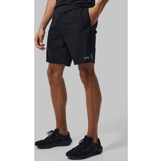 Mens Black Tall Man Active Lightweight Performance Regular Fit 5inch Shorts