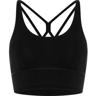 Mandala Women's New Studio Bra Sports-bh Damer størrelse S farve beige/sort