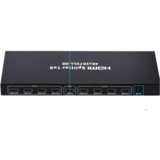 NÖRDIC HDMI Splitter 1 till 8 monitorer 4K60Hz HDCP2.2