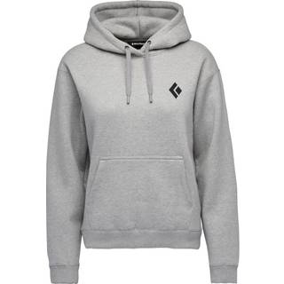 Black Diamond Women's Equipment For Alpinists Pullover Hoody Hoodie Damer størrelse L farve grå