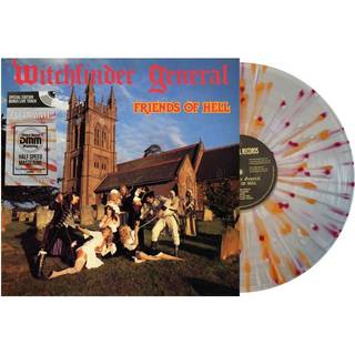 Witchfinder General - Friends of Hell  (Clear W/ Red, Orange & W...