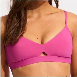 Seafolly Women's Collective Hybrid Bralette Bikinitop Damer størrelse 40 farve pink