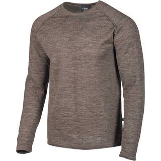 Ivanhoe of Sweden NLS Beech Crewneck Uldsweater Herrer størrelse XL farve grå/brun