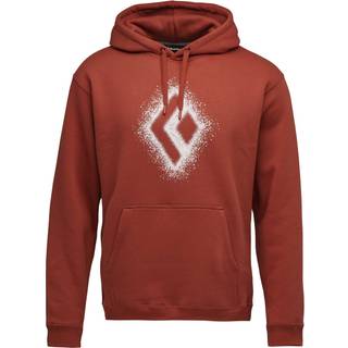 Black Diamond Chalked Up 2.0 Pullover Hoody Hoodie Herrer størrelse M farve rød
