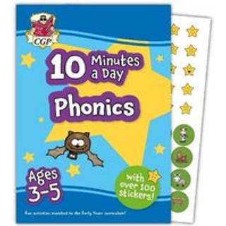 10 Minutes a Day Phonics for Ages 3-5 (with over 100 stickers)