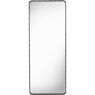 Gubi - Adnet Rectangulaire Spegel, 180X70, Black - Halvkropsspejle - Jacques Adnet