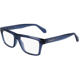 Ferragamo Mand SF2988 450 Optiske stel Acetat Lyseblå Firkantet Normal Normal