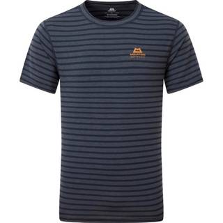 Mountain Equipment Groundup Tee Funktionsshirt Herrer størrelse M farve blå