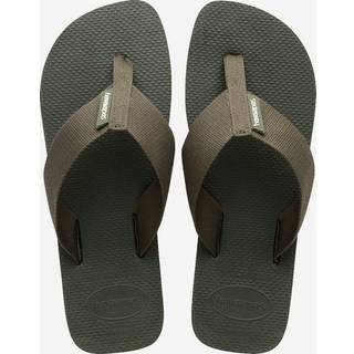 havaianas Herren Zehensandalen grün Gummi