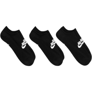 Nike Everyday Essential No-Show Socks 3-Pack Black/ White XL - White - XL
