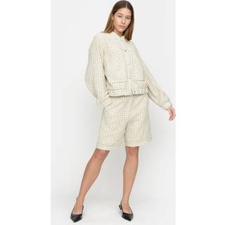 Soft Rebels Flax Bomber Jacket SR224-720 Ecru