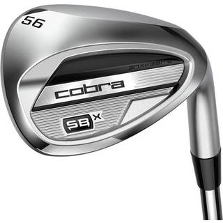 Cobra Snakebite-X Herre Lob Wedge - Chrome - Højre - 58.0° / 12° / Teardrop - KBS MAX 85 Stiff Stål