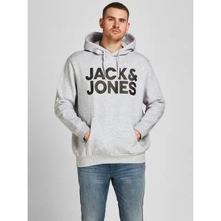 Plus Size Logo Hættetrøje