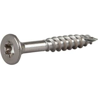 ESSVE ESSDRIVE Træskrue 4 mm Ø, forsænket, A2 Rustfritt stål A2