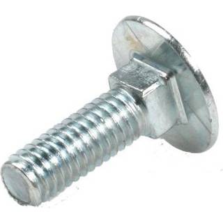 Z 5073912100 Bræddebolte M12, FZB DIN 603 MVBF 4.6 M12 x 100 mm, pakke med 25