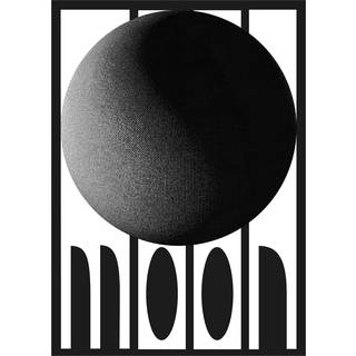 Paper Collective Moon plakat 50x70 cm