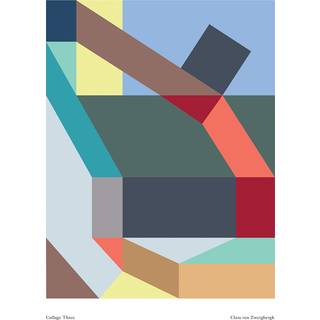 Paper Collective Collage Three plakat 30x40 cm