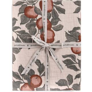 Garbo & Friends Fitted Sheet Junior Muslin Pomme 60x120 cm