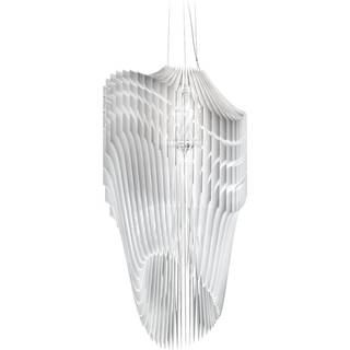 Slamp Avia Lysekrone 120 Cm - Loftslamper Cristalflex® Hvid - AVISL00WHF01T00000EU