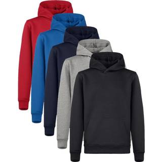 Clique 21067 Basic Active Hoody Junior / Hættetrøje Red 90/100