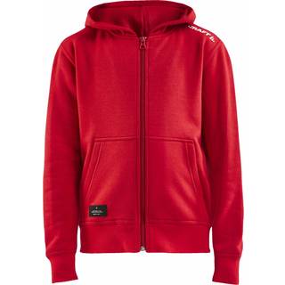 Craft - Community FZ Hoodie JR - Bright Red 122/128