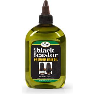 Difeel Premium Jamaican Black Castor Hair Oil - Stor 12 oz. - Jamaicansk sort ricinusolie til h?rv?kst