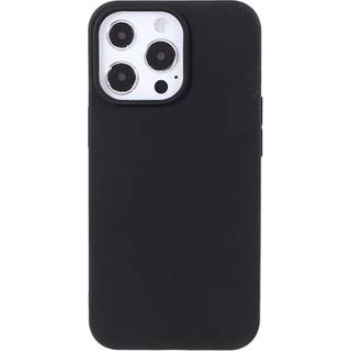 Anti-Fingeraftryk Mat iPhone 12 Pro Max TPU Cover - Sort