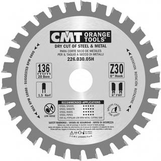 CMT Klinge 136x1,5x10 Z30 Dry Cut - 226.030.05