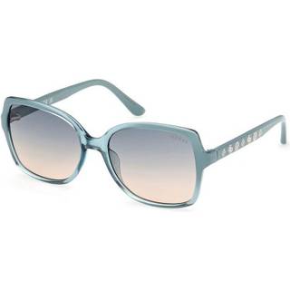 Guess GU00100 89W 55 Solbriller Kvinder Blue - Gradient Turquoise Blue - 55mm