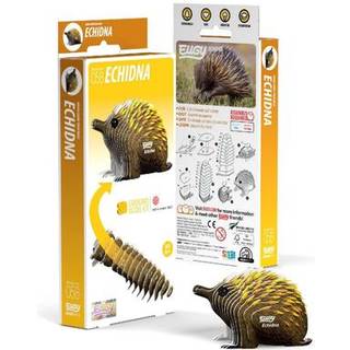 Eugy Echidna 3D-puslespil 26 stykker milj?venlig uddannelsesleget?jspuslespil for drenge piger og b?rn i alderen 6+