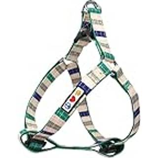 Pawtitas Pet Justerbar Fast farve Trin i hvalp/hundesele 6 fod Matchende krave og sele sælges separat Lille grå/blå/grøn flerfarvet