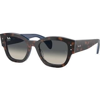 Ray - Ban Unisex RB7681S JORGE 140171 Solbriller Acetat Blå Grå Firkantet Normal Skygge