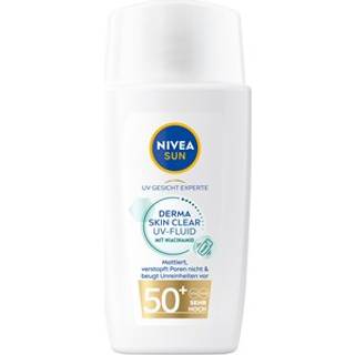 NIVEA SUN Expert Derma Skin Clear UV-Fluid UV-beskyttelse til ansigtet solfaktor 50+ 3173.75 DKK/1 L