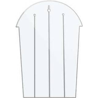 Garderobeskab IMAC 19,5 X 29 X 0,2 CM Blå Plastik