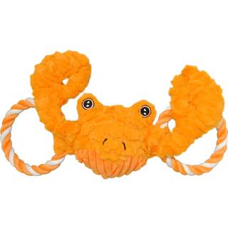 Jolly Pets Jolly Tug-A-Mal Crab Tug/Squeak Toy Extra Large Crab (JTA65)