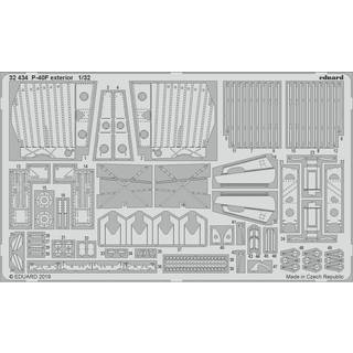 P-40F exterior for Trumpeter