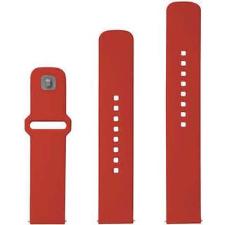 Fixed Silicon Sporty Strap silikonerem til Smartwatch - rød (På lager i butik)