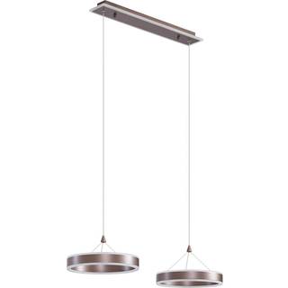 Lucande - Kolo 2 LED Pendel Iced Coffee