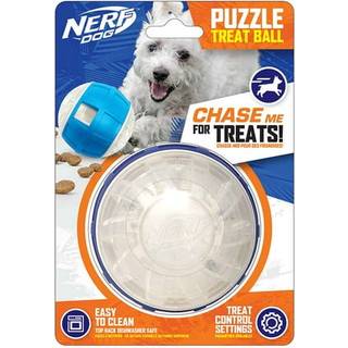 Nerf Dog Puslespils-Fodringsbold til solo lege-sessioner - Blå og Grøn
