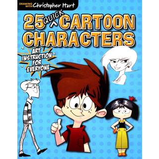 25 Quick Cartoon Characters