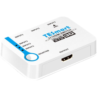 NÖRDIC HDMI Switch 3 til 1 støtte til 4K 30Hz Fuld HD1080P 3D ARC 10,2Gbps