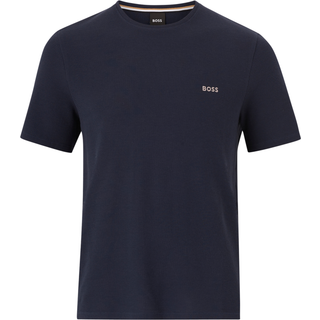 BOSS Waffle T Shirt - Darkblue - Large