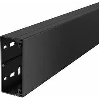 Obo Wdk kabelkanal 40x90 mm sort 2m pvc