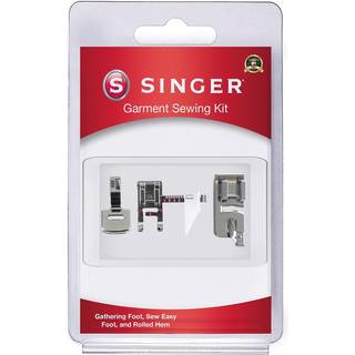 Singer Garment Presser Feet Kit | Ideel til bekl?dningsgenstande og reparationer | Inkluderer samling af rullet hem & sy lette f?dder