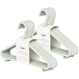 3 Sprouts - Hanger In Wheat Straw 15 pcs Green