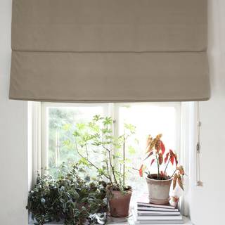 Mimou Hotell Liftgardin Mørklæggende 100x220 Cm - Foldegardiner Polyester Sand - RB9612-100