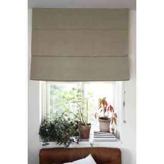 Mimou Hotell Liftgardin Mørklæggende 90x220 Cm - Foldegardiner Polyester Sand - RB9612-90
