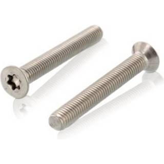 Schäfer & Peters 145814625 Seks-tands hulskrue M6 MFT A4, ISO 14581, DIN 965A, pakke med 200 M6 x 25 mm