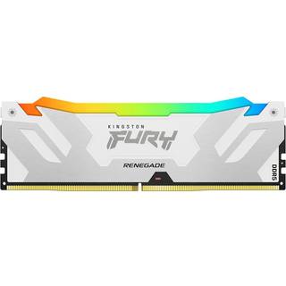 Kingston FURY Renegade RGB DDR5-7200 - 16GB - CL38 - Single Channel (1 pcs) - Intel XMP - Hvid med RGB